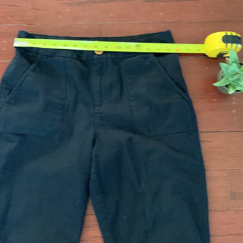 Roxy Oceanside High Waist Cotton Linen pants EUC - Picture 10 of 16